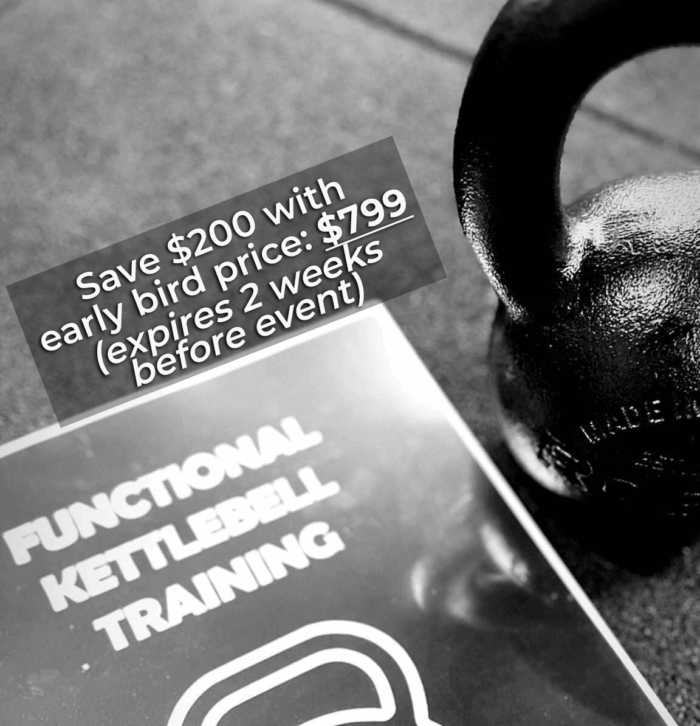 Functional Kettlebell Training Certification - DC Early Bird Ticket